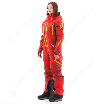 Комбинезон Extreme Woman Red-Yellow. Утепленный.