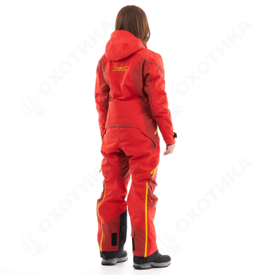 Комбинезон Extreme Woman Red-Yellow. Утепленный.