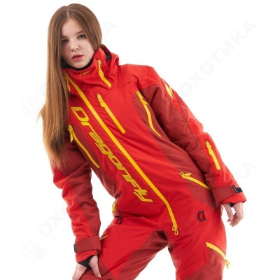 Комбинезон Extreme Woman Red-Yellow. Утепленный.