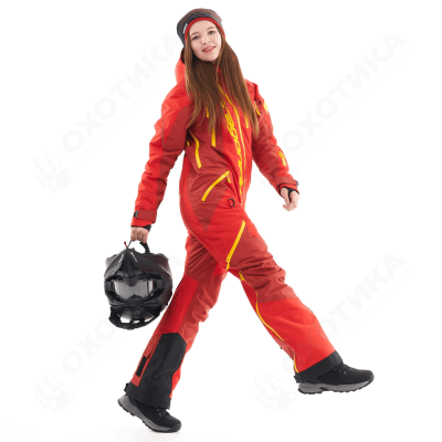 Комбинезон Extreme Woman Red-Yellow. Утепленный.