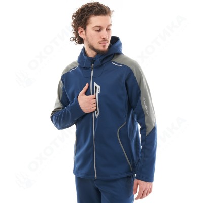 Куртка с капюшоном EXPLORER 2.0 Man Grey - Ocean 2024