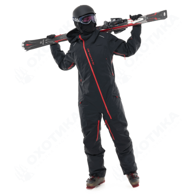 Комбинезон GRAVITY 2.0 Man Black - Red