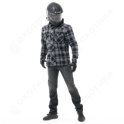 МотоДжинсы URBAN STYLE Grey с защитой