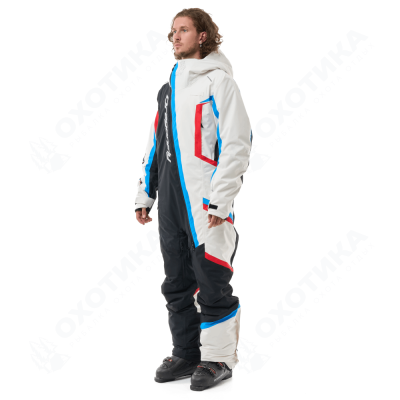 Комбинезон GRAVITY Man White Snow - Black
