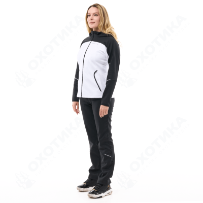 Куртка с капюшоном EXPLORER 2.0 Woman Black - White 2024