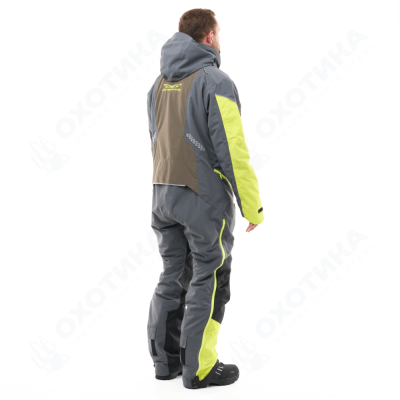 Комбинезон EXTREME 2.0 Man Grey - Brown - Lime Утепленный (100)
