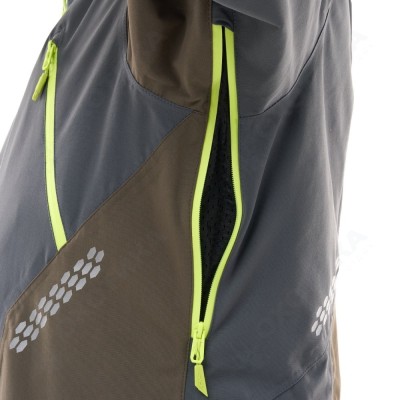 Комбинезон EXTREME 2.0 Man Grey - Brown - Lime Утепленный (100)