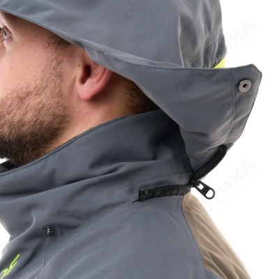 Комбинезон EXTREME 2.0 Man Grey - Brown - Lime Утепленный (100)