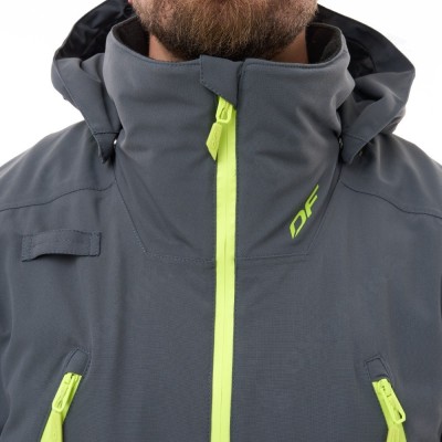 Комбинезон EXTREME 2.0 Man Grey - Brown - Lime Утепленный (100)