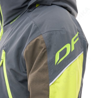 Комбинезон EXTREME 2.0 Man Grey - Brown - Lime Утепленный (100)