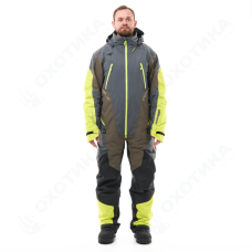 Комбинезон EXTREME 2.0 Man Grey - Brown - Lime Утепленный (100)