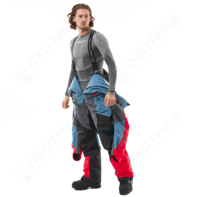 Комбинезон EXTREME 2.0 Man Grey - Blue - Red Утепленный (100)