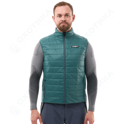 Жилет утеплённый DF VEST 100 Steel Green 2025