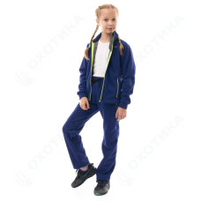 Флисовый костюм Teenager Indigo - Yellow