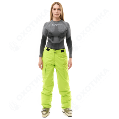 Штаны горнолыжные утепленные GRAVITY Woman Lime