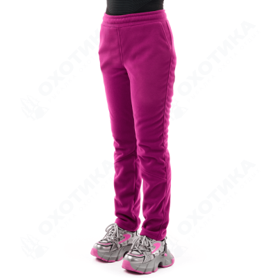 Флисовые брюки Woman Purple - Black