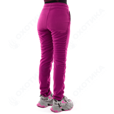 Флисовые брюки Woman Purple - Black