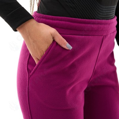 Флисовые брюки Woman Purple - Black