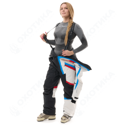 Комбинезон GRAVITY Woman White Snow - Black