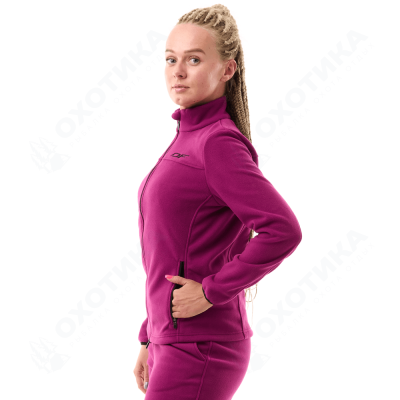 Флисовая кофта Woman Purple - Black