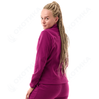 Флисовая кофта Woman Purple - Black