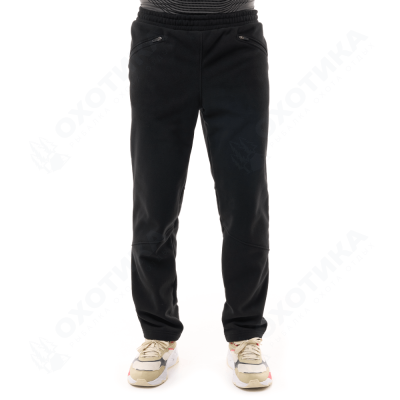 Флисовые брюки Man Black