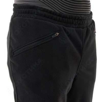 Флисовые брюки Man Black