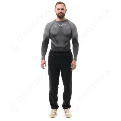 Флисовые брюки Man Black