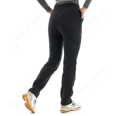 Флисовые брюки Woman Black - Red