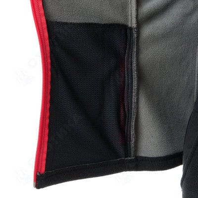 Флисовая кофта Woman Black - Red