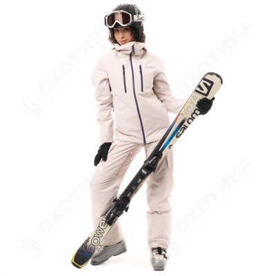 Куртка горнолыжная утепленная GRAVITY Woman Light Grey