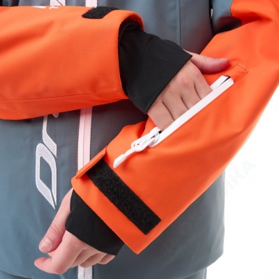 Куртка утепленная GRAVITY Teenager Orange - Grey