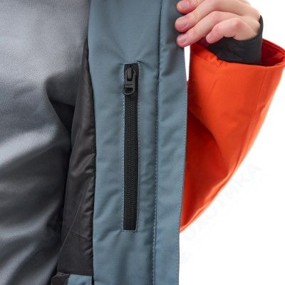 Куртка утепленная GRAVITY Teenager Orange - Grey