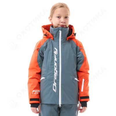 Куртка утепленная GRAVITY Teenager Orange - Grey