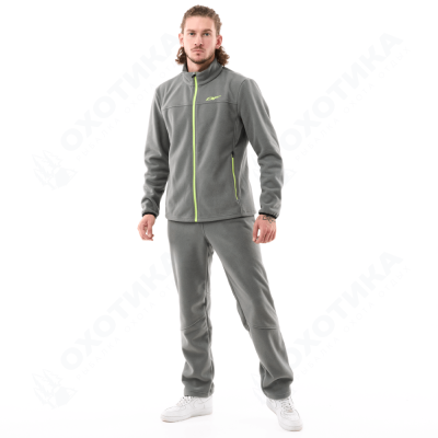 Флисовая кофта Man Grey - Lemon