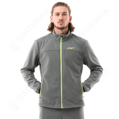 Флисовая кофта Man Grey - Lemon