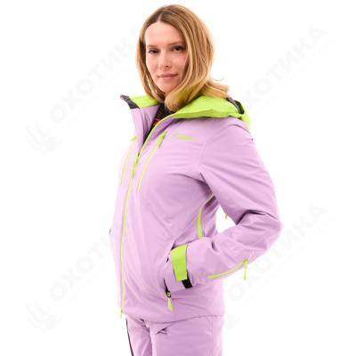 Куртка горнолыжная утепленная GRAVITY Woman Purple - Lime