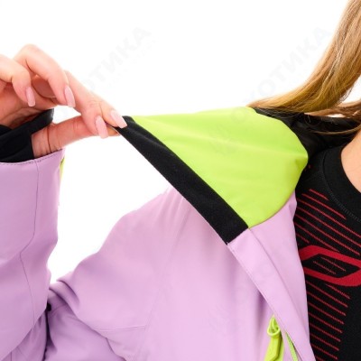 Куртка горнолыжная утепленная GRAVITY Woman Purple - Lime