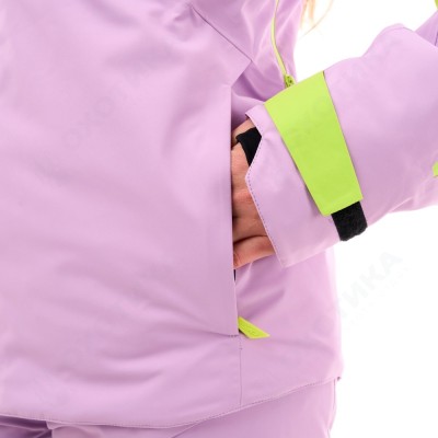 Куртка горнолыжная утепленная GRAVITY Woman Purple - Lime