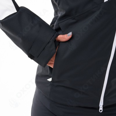 Куртка горнолыжная утепленная GRAVITY Woman White Snow - Black