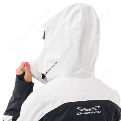 Куртка горнолыжная утепленная GRAVITY Woman White Snow - Black