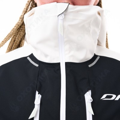 Куртка горнолыжная утепленная GRAVITY Woman White Snow - Black