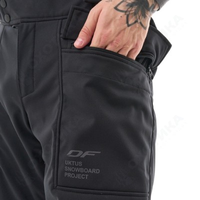 Брюки сноубордические DF UKTUS Man Black