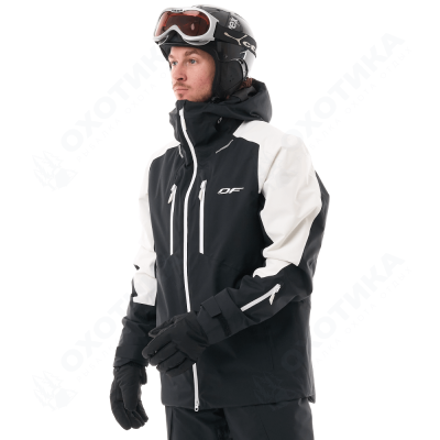 Куртка горнолыжная утепленная GRAVITY Man White Snow - Black