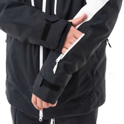 Куртка горнолыжная утепленная GRAVITY Man White Snow - Black