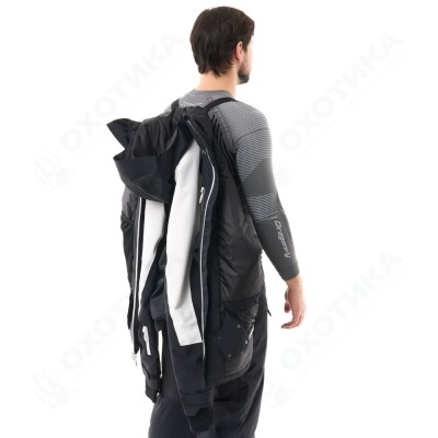 Куртка горнолыжная утепленная GRAVITY Man White Snow - Black