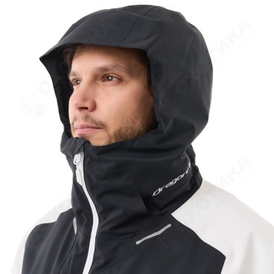 Куртка горнолыжная утепленная GRAVITY Man White Snow - Black