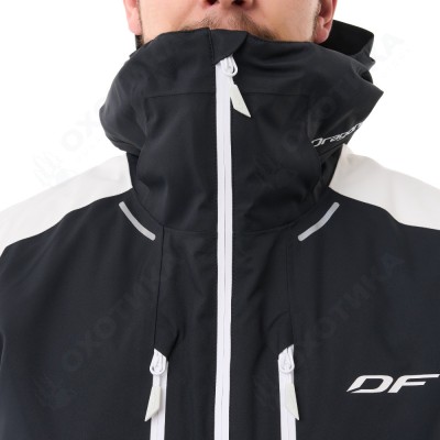 Куртка горнолыжная утепленная GRAVITY Man White Snow - Black