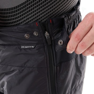 Термошорты-самосбросы удлиненные WARMLAYER ZIP Вlack
