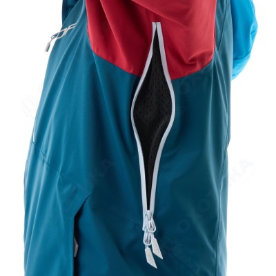 Куртка горнолыжная утепленная GRAVITY Man Dark Blue - Сherry